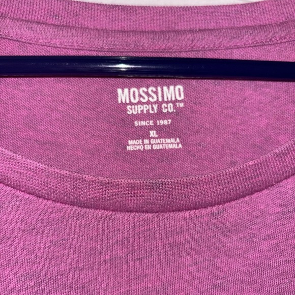 Mossimo Supply Co. Women's Plum Long Sleeve Tee - Picture 2 of 5